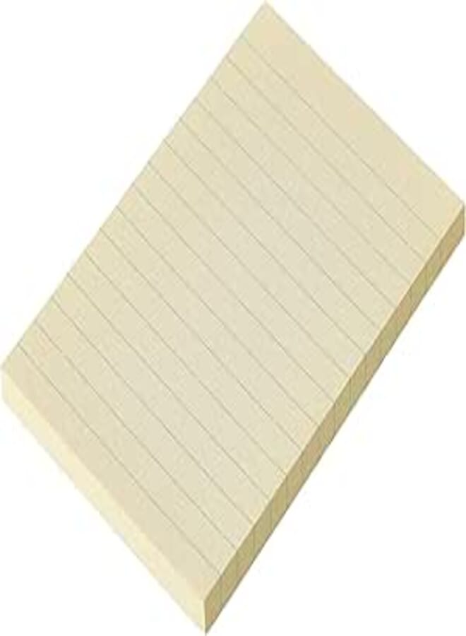 inFO inFO 5669-01-L Sticky Notes Lined Yellow